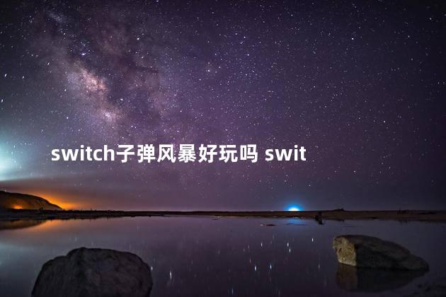 switch子弹风暴好玩吗 switch枪战类游戏